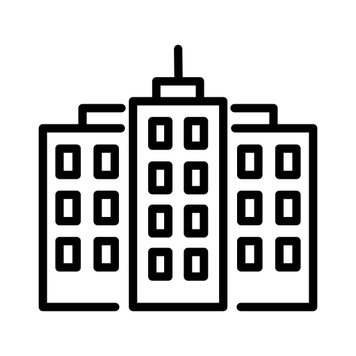 icon of a big building with a lot of windows